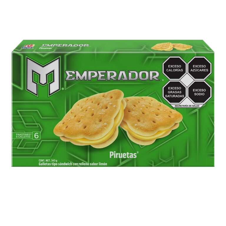 Galletas Emperador Piruetas Tipo S Ndwich Sabor Lim N Paketines De G C U